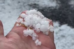 В Вольский район летом вернулась зима