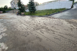 В Вольске ливнем затопило обновленную набережную