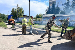 В Вольске подремонтировали подъезд к районной больнице