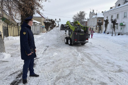 Вольская администрация за плохую уборку снега попала под статью