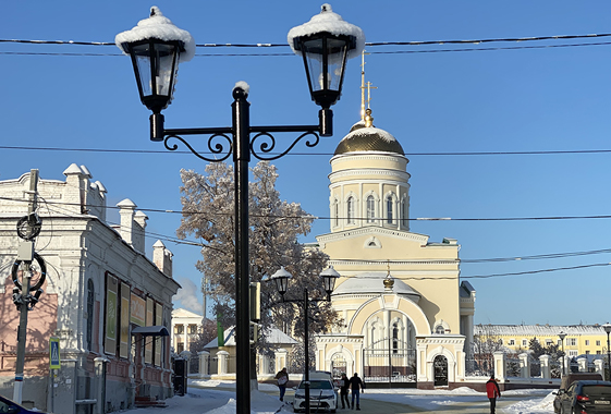 Вольск отметился потоком туристов на Новый год