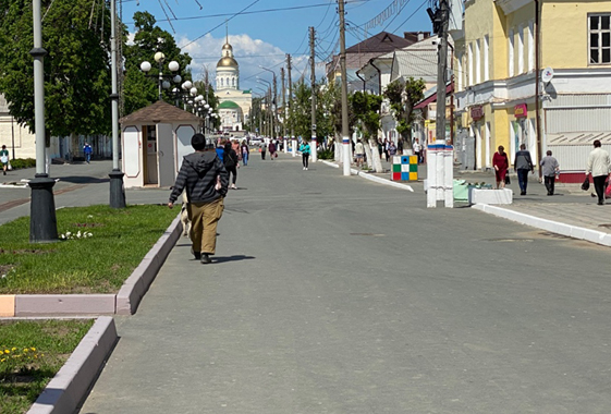 После выступления Путина жители Вольска массово вышли на улицы