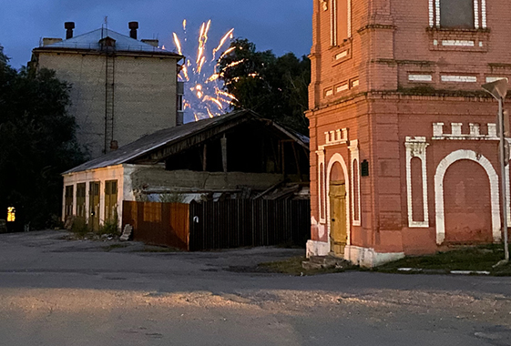 Праздничный салют в честь 240-летия Вольска длился 3 минуты