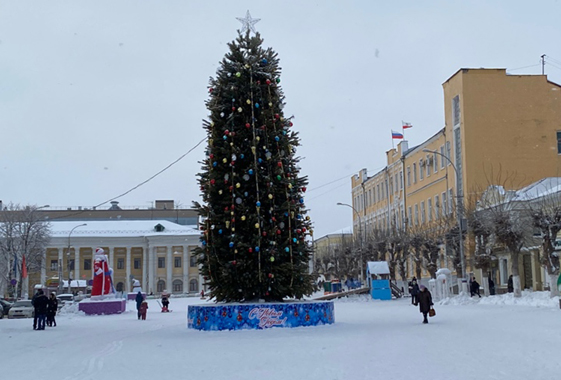 Главную елку Вольска обворовали