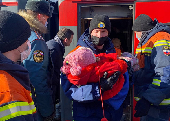 Эвакуированные жители Донбасса прибыли в Вольск