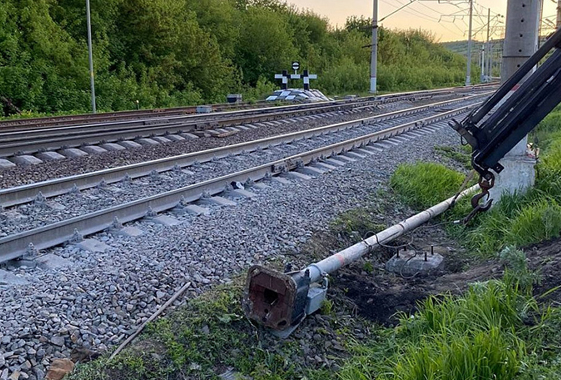 Монтера из Шихан убило током на железной дороге