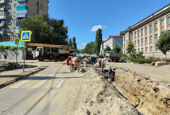 В Вольске завершены раскопки на улице Саратовской