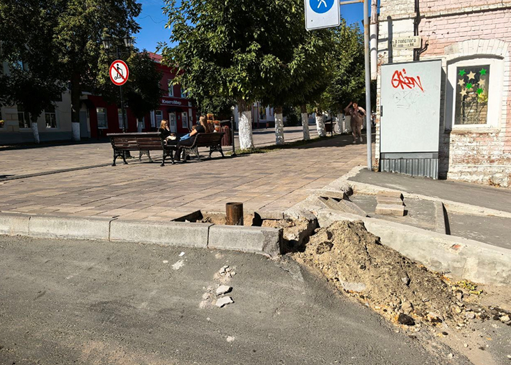 На пешеходной улице Вольска установят светофоры