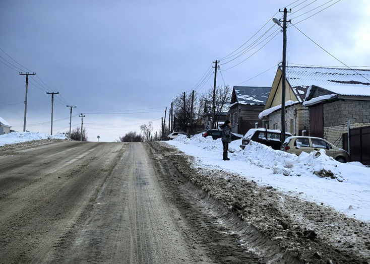 Туристы удивились пропавшим в Вольске тротуарам