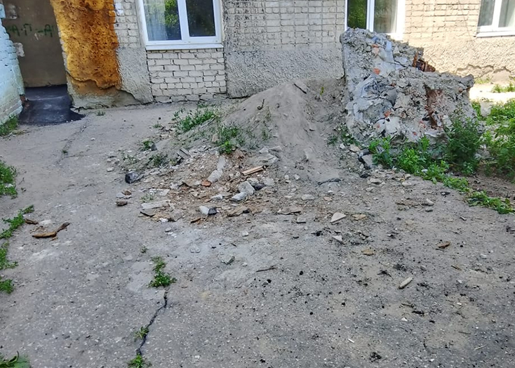 Жители Вольска возмутились качеством ремонта «дороги жизни»