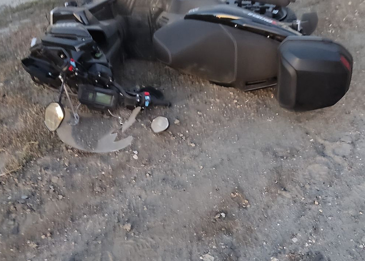 В Вольском районе водитель попал в больницу после падения с «Танка»