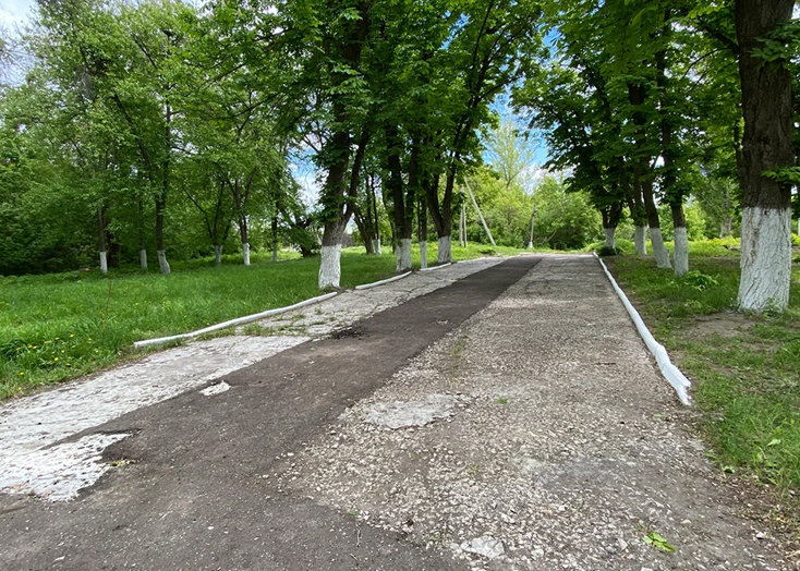 «Цементум» пристыдили за дорожку к памятнику в Вольске