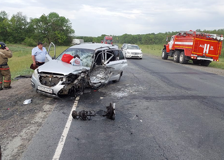 В Вольске после ДТП с грузовиком скончалась автоледи