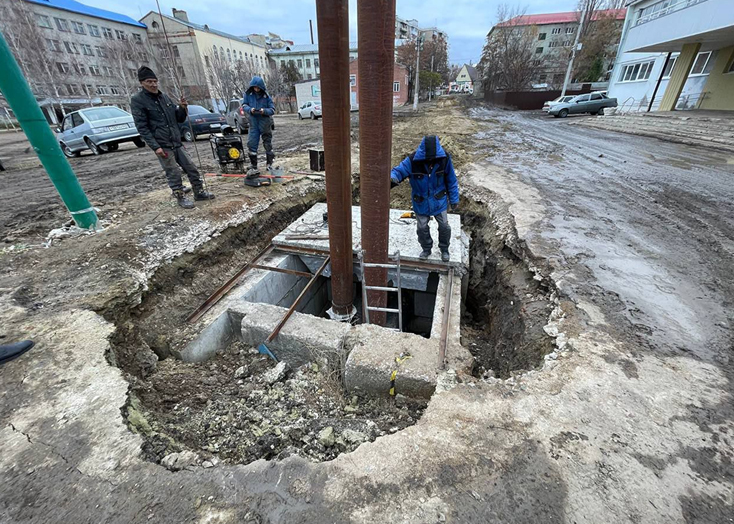 В Вольске завершаются работы на дороге с непролазной грязью к бассейну