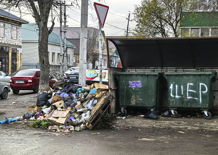 «Ситиматик» открестился от зачистки контейнерных площадок от мусора