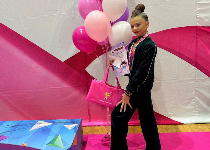 Юная гимнастка из Вольска победила на соревнованиях в Сочи