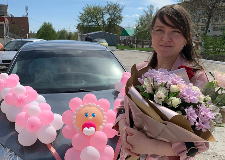 Чиновница Вольской администрации на иномарке протаранила «Приору»