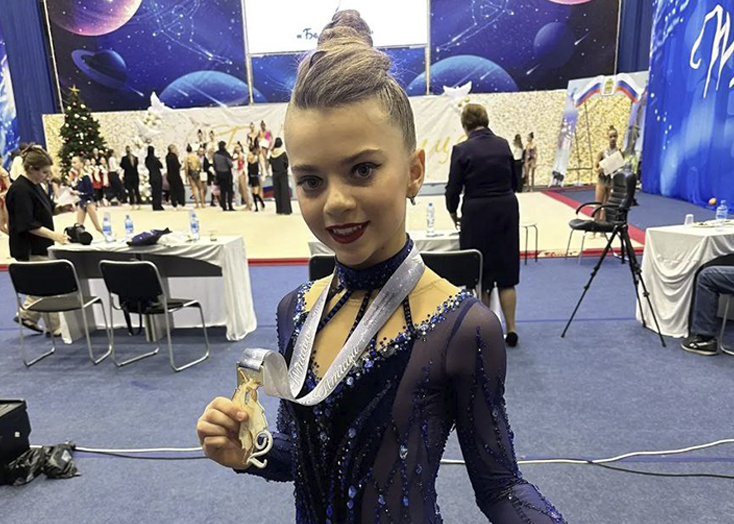 Юная гимнастка из Вольска отличилась на соревнованиях в Пензе