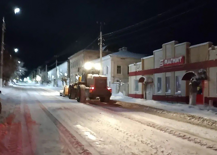 Озвучены первоочередные территории для уборки снега в Вольске