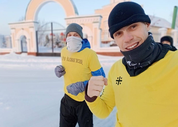 В Вольске состоялся малочисленный забег трезвости