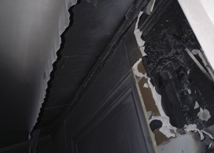 Житель Вольска спас дом от большого пожара с помощью огнетушителя