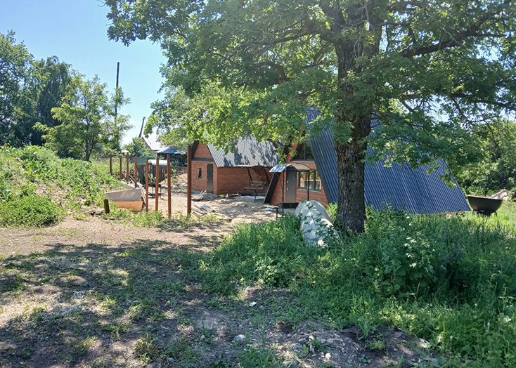 В Вольске обеспокоились неизвестными туристическими домиками в лесу