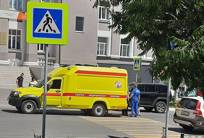 В Вольске мотоциклист сбил женщину на пешеходном переходе