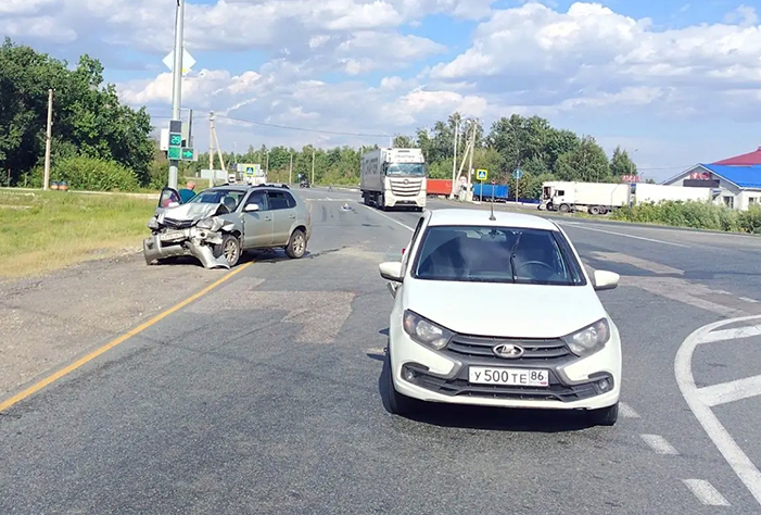 В Вольском районе дети пострадали в ДТП на федеральной трассе