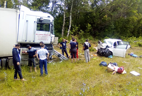 Стала известна причина ДТП под Вольском с двумя погибшими